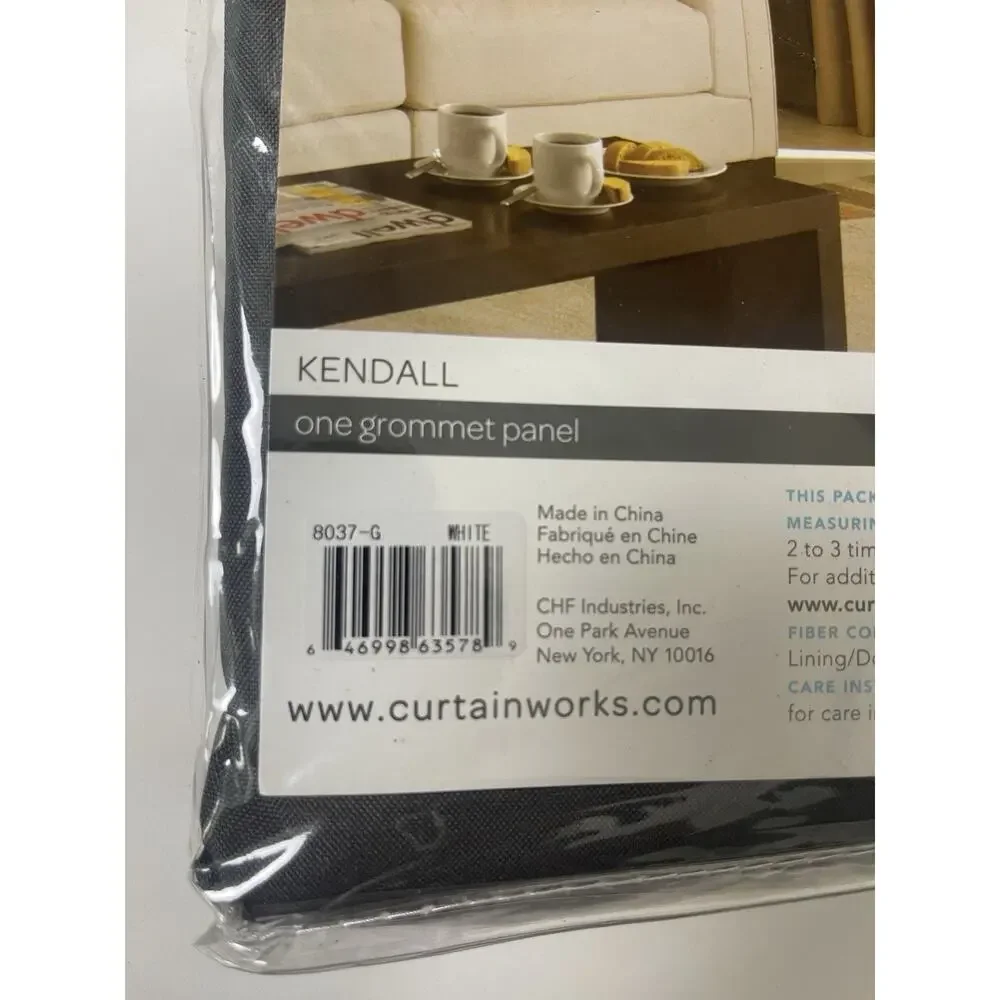 1 Panel Curtainworks‎ Kendall Curtain Panel, 84